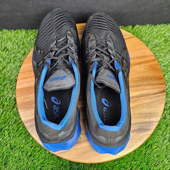 Asics Novablast Shoes Men\'s Size 9 Black Blue Running Sneakers Athletic 1011B222 main image 7